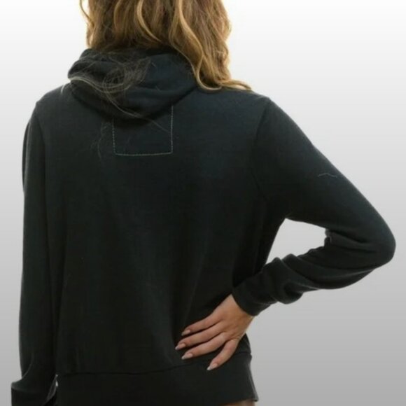 Aviator Nation Ninja Pullover Sweater, Charcoal NWOT - Picture 3 of 6